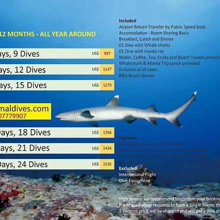 Liberty Guesthouse Maldives Mahibadhoo Luaran gambar